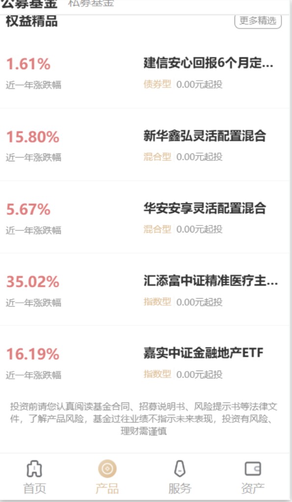 权益精品基金